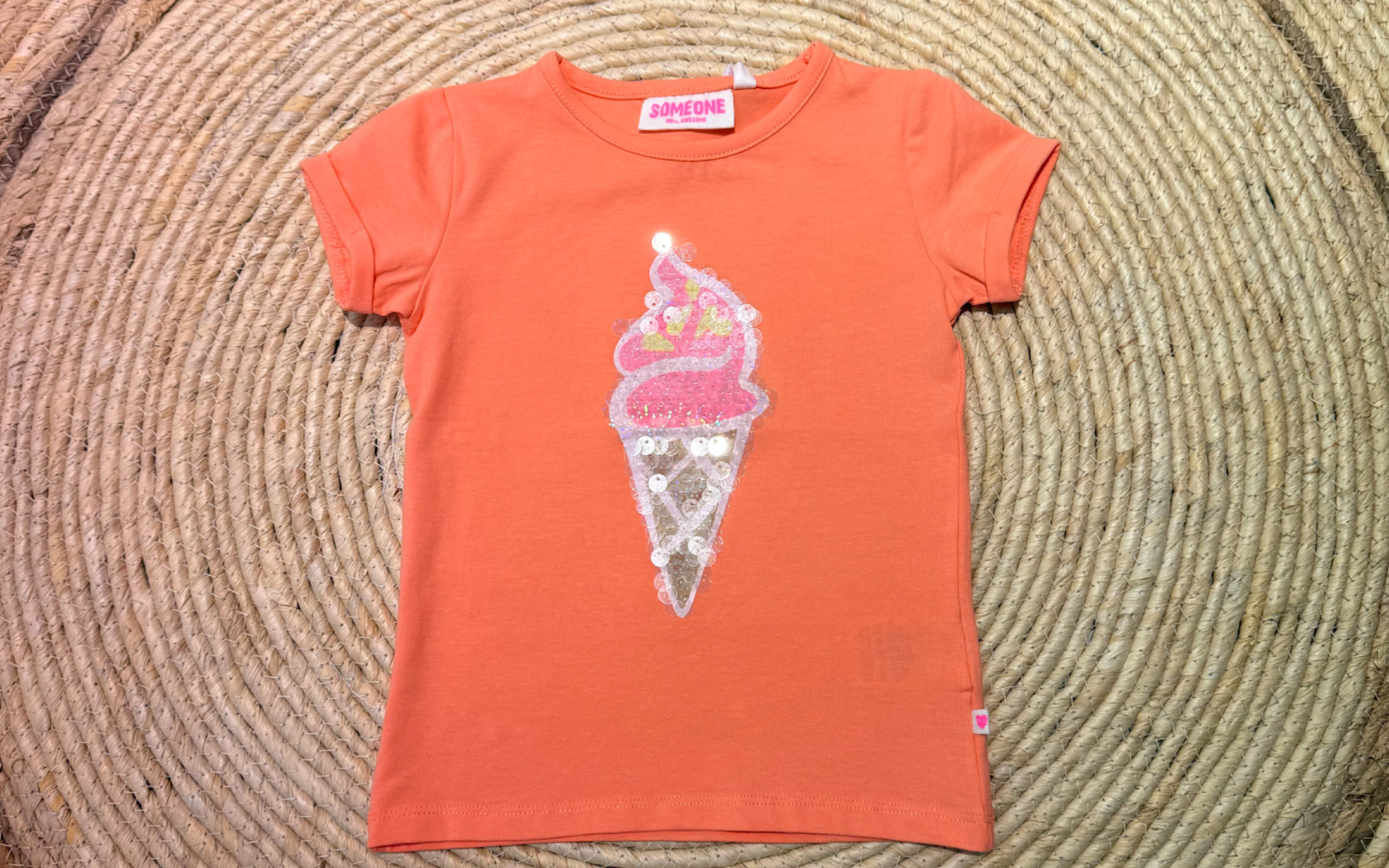 Someone Someone Lou -SG-02-B shirt Coral  S62