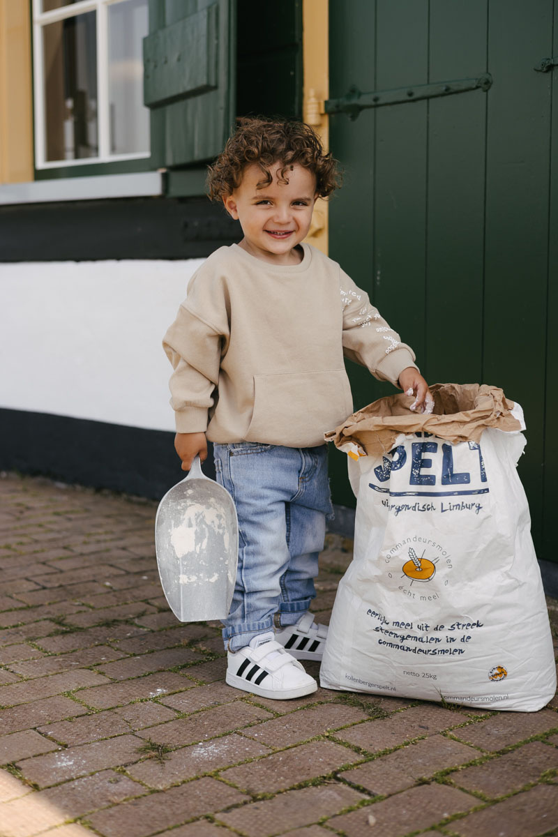 Levv Levv Bjorn Sweater Dessert Sand S62