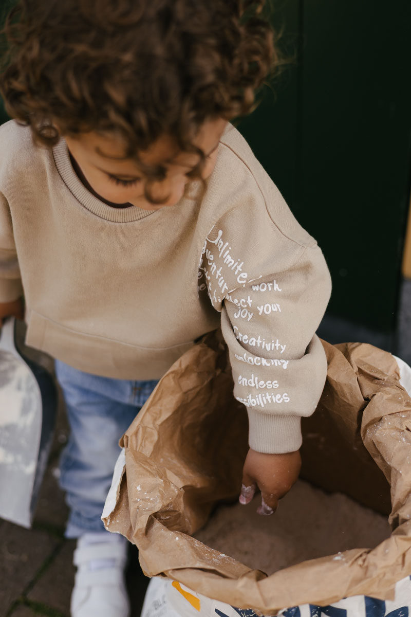 Levv Levv Bjorn Sweater Dessert Sand S62