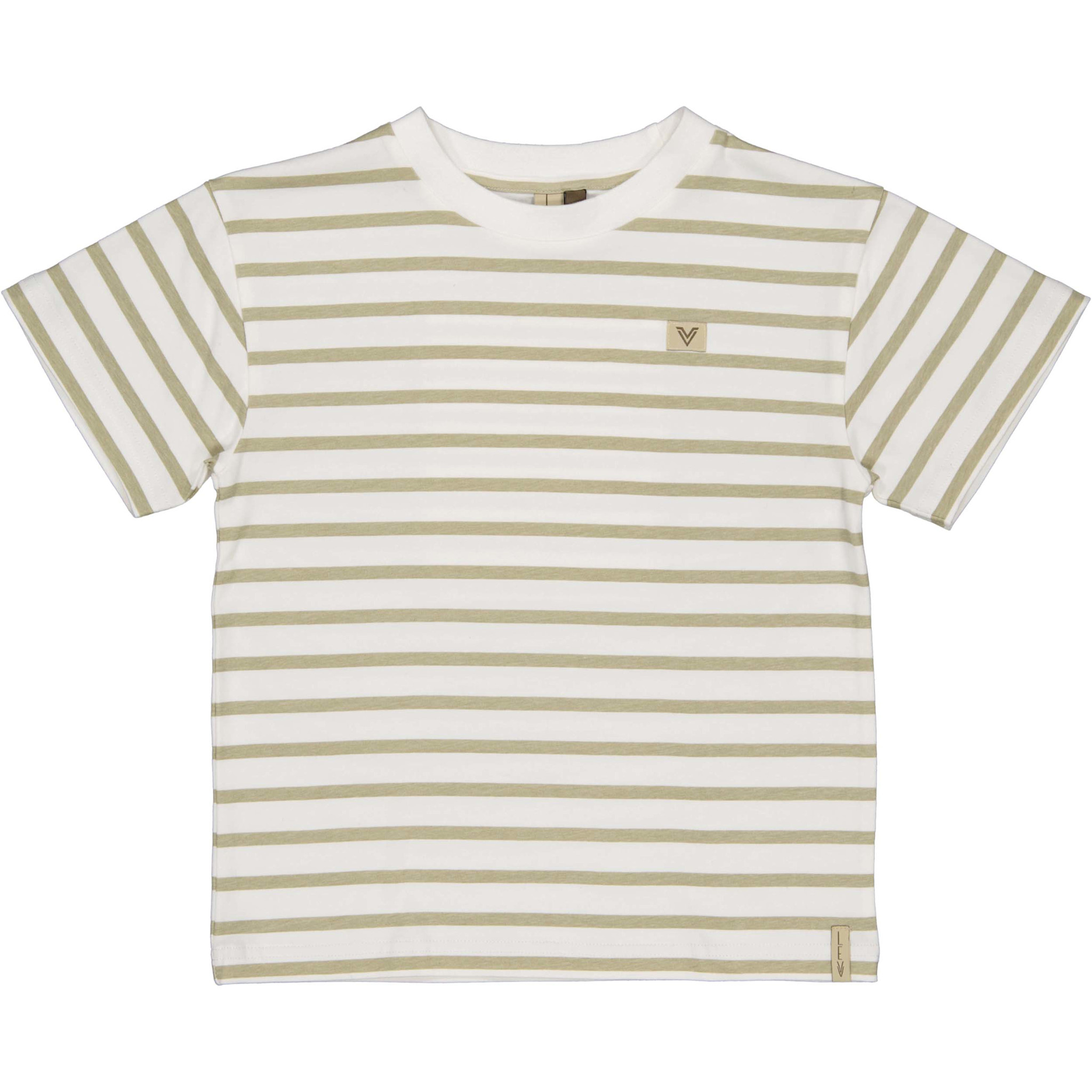 Levv Levv Bas Shirt White Stripe S62