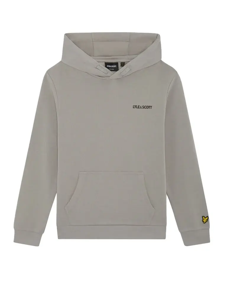 Lyle Scott Lyle&Scott MLB2401V  logo print Hoodie Cold Grey   S62