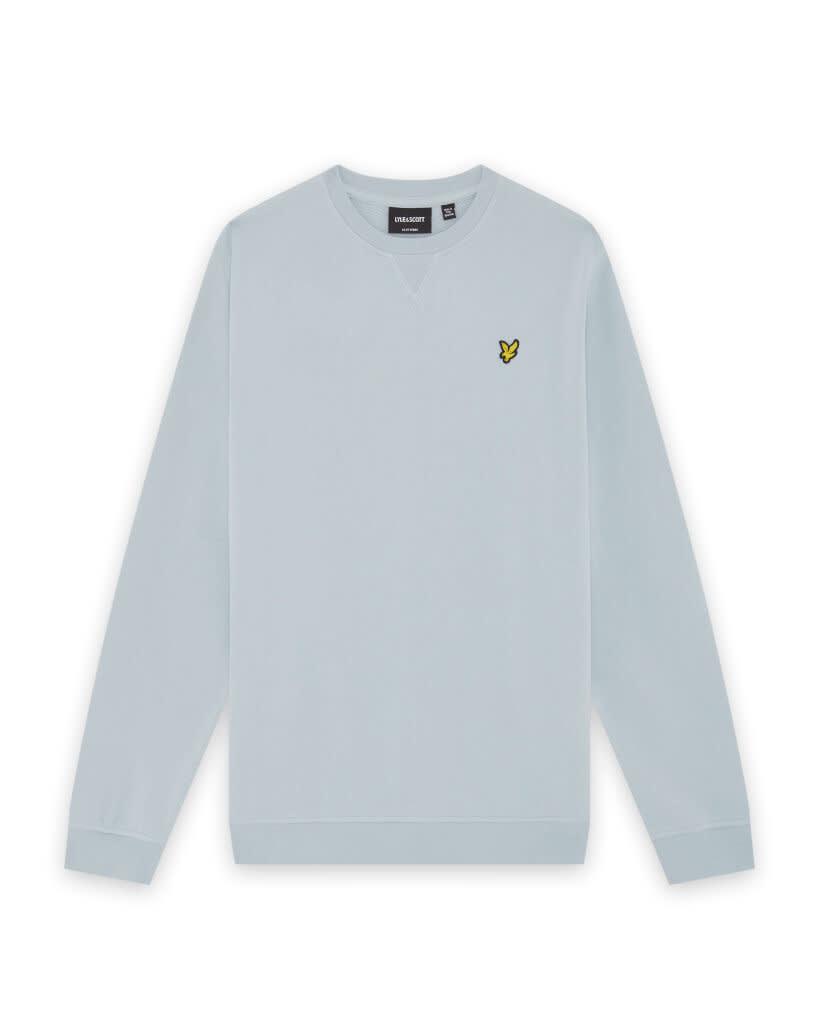 Lyle Scott Lyle&Scott MLB2000VT  Crew neck sweatshirt Opal Blue   S62