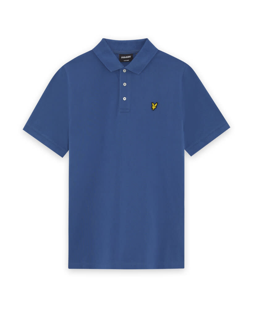 Lyle Scott Lyle&Scott SPB2000V Plain  Polo Dark Cornflower S62
