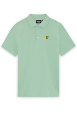 Lyle Scott Lyle&Scott SPB2000V Plain   polo turquoise shadow  S62