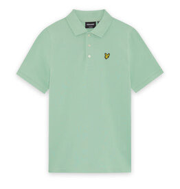Lyle Scott Lyle&Scott SPB2000V Plain   polo turquoise shadow  S62