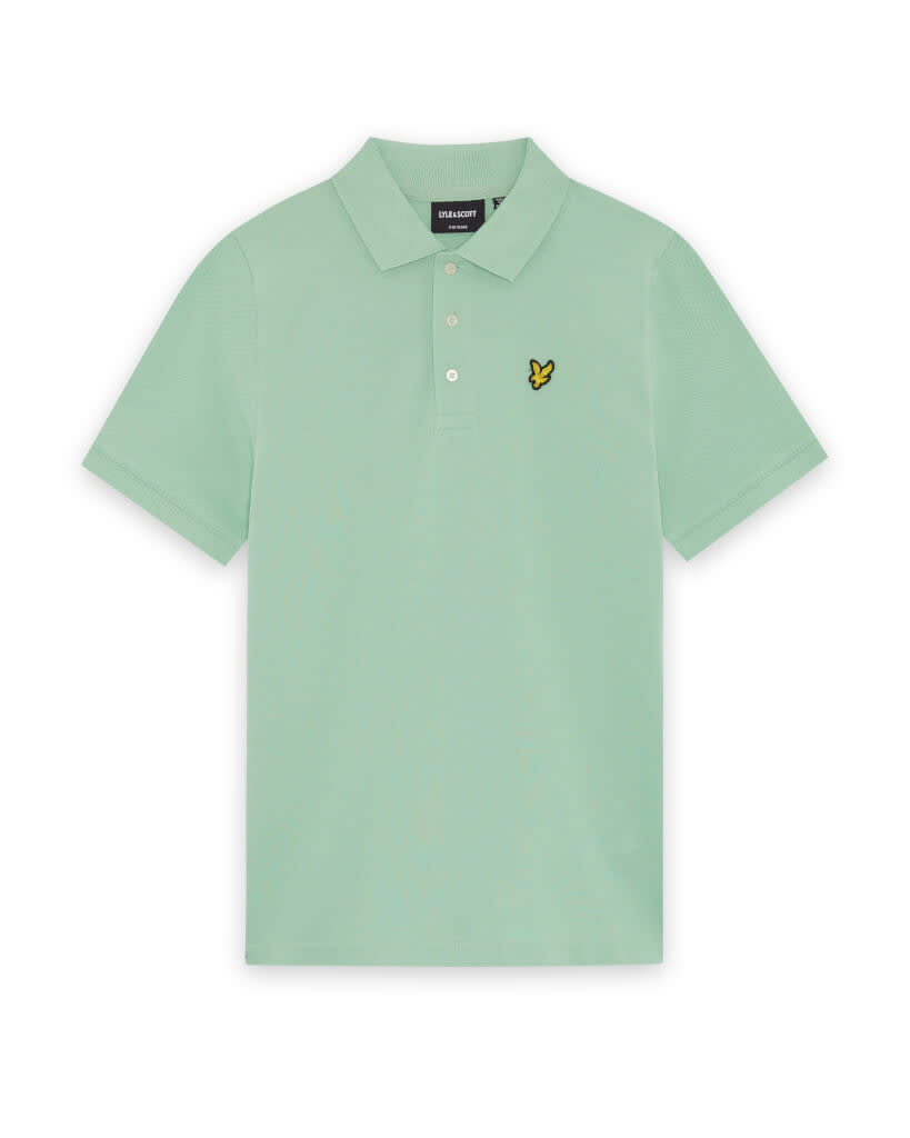 Lyle Scott Lyle&Scott SPB2000V Plain   polo turquoise shadow  S62