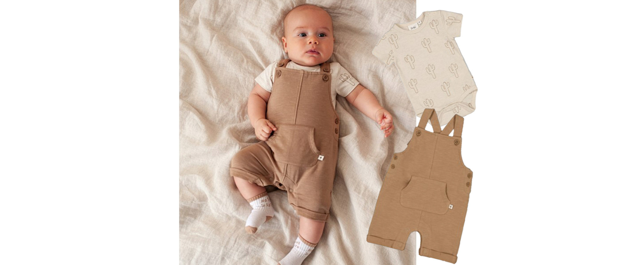 Feetje Feetje  51100102  tuinbroek  + shirtje   S62