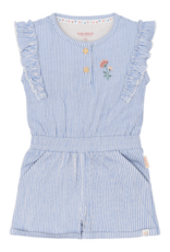 Little Dutch kleding Little Dutch CL2602400 Tuinpak blue stripe S62