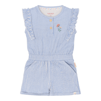 Little Dutch kleding Little Dutch CL2602400 Tuinpak blue stripe S62