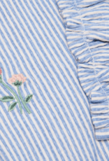 Little Dutch kleding Little Dutch CL2602400 Tuinpak blue stripe S62