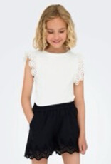 Only Kids Only Kids KogDrea Shirt Cloud Dancer  S62