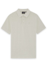 Lyle Scott Lyle&Scott SPB2204V   linen blend Polo shirt cove    S62