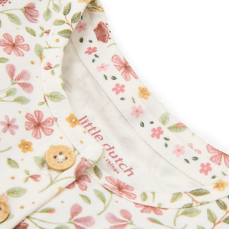 Little Dutch kleding Little Dutch CL2602420 Tuinpak wit fairy wonders  S62