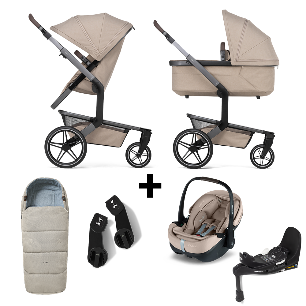 Joolz Joolz Day 5 Kinderwagen sandy taupe setprijs.
