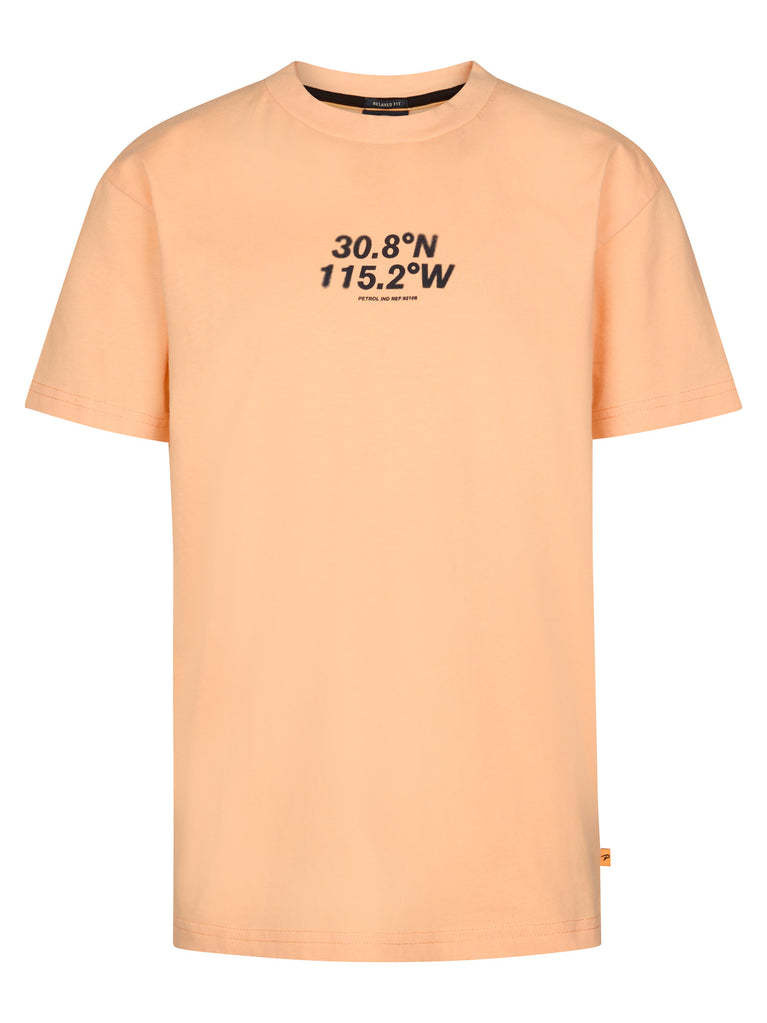 Petrol Petrol Boys T-shirt TSR695 Tropical Orange S62