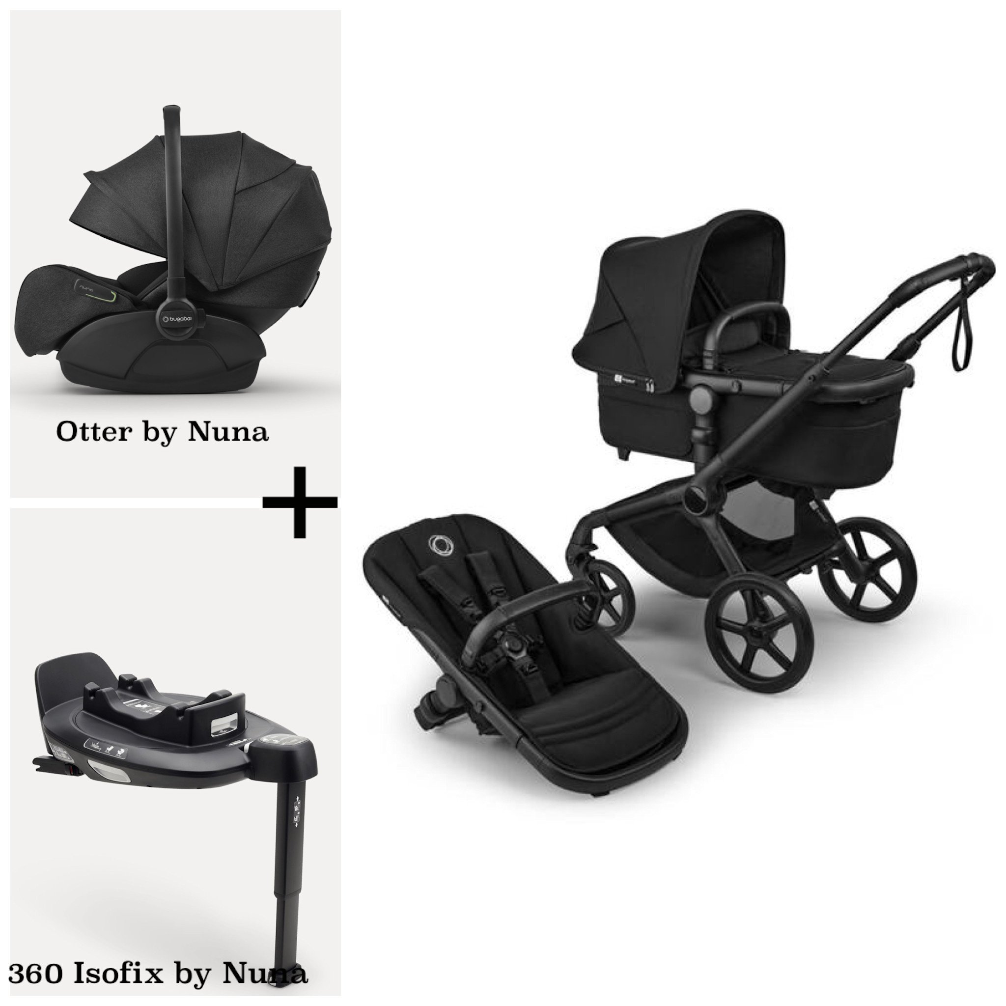 Bugaboo Bugaboo Fox 5 *Renew BUNDEL heritage black BUNDEL