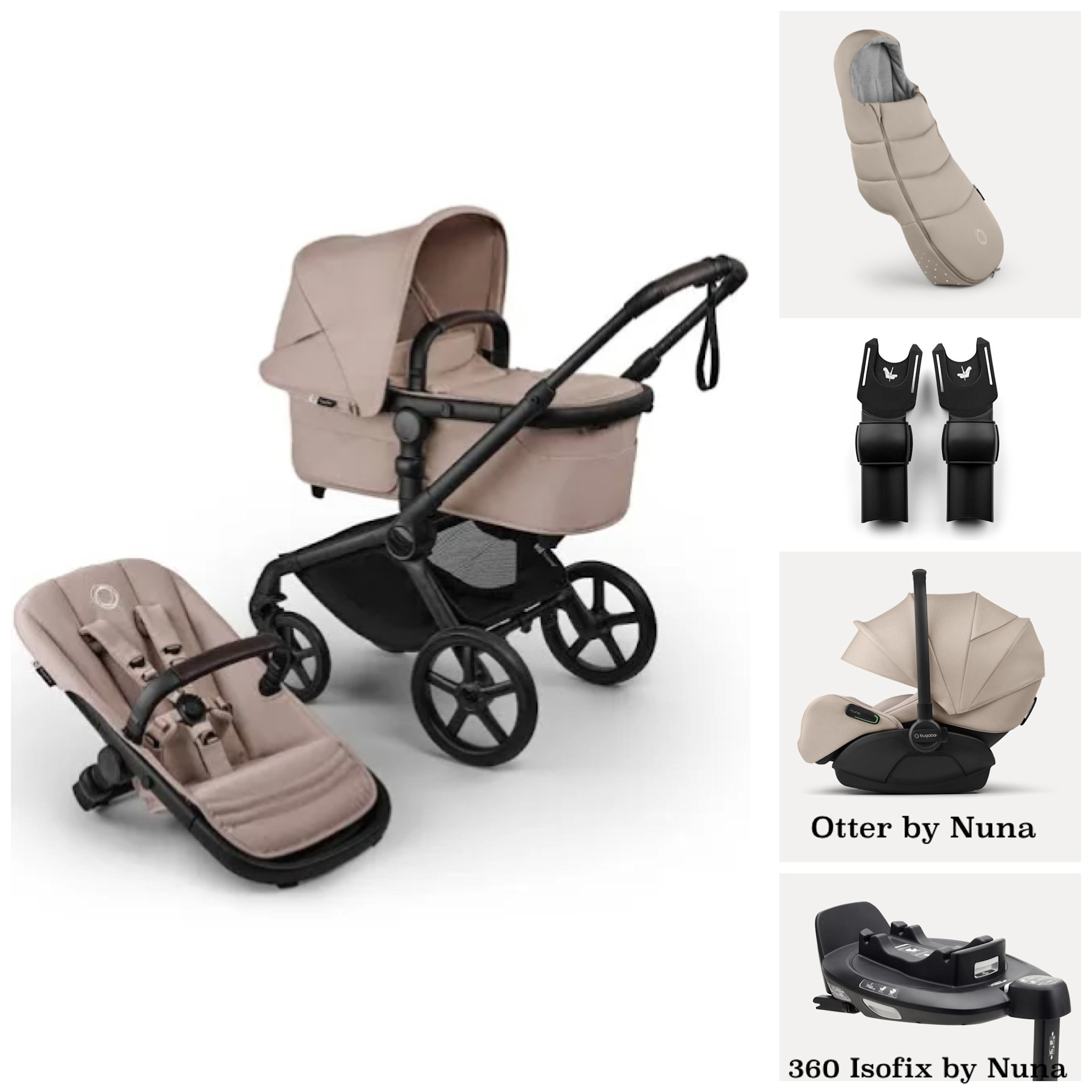 Bugaboo Bugaboo Fox 5 *Renew BUNDEL taupe BUNDEL