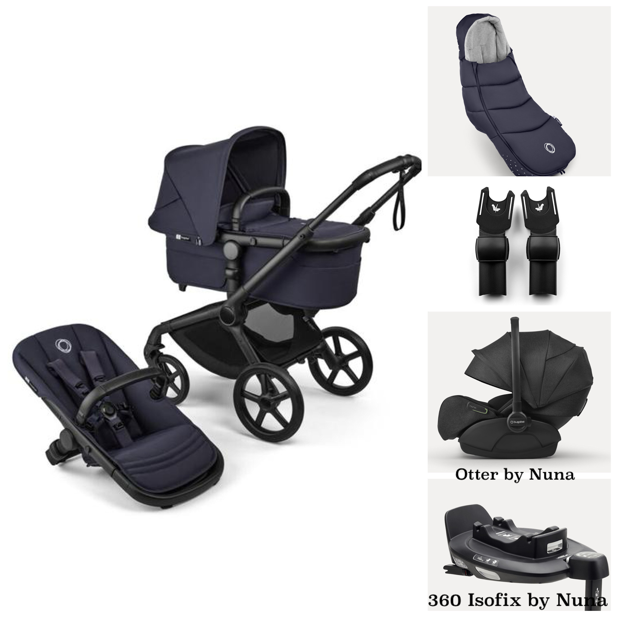 Bugaboo Bugaboo Fox 5 *Renew BUNDEL Deep indigo BUNDEL