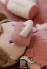 Little Dutch Little Dutch Babypop  in mandje  Rosa