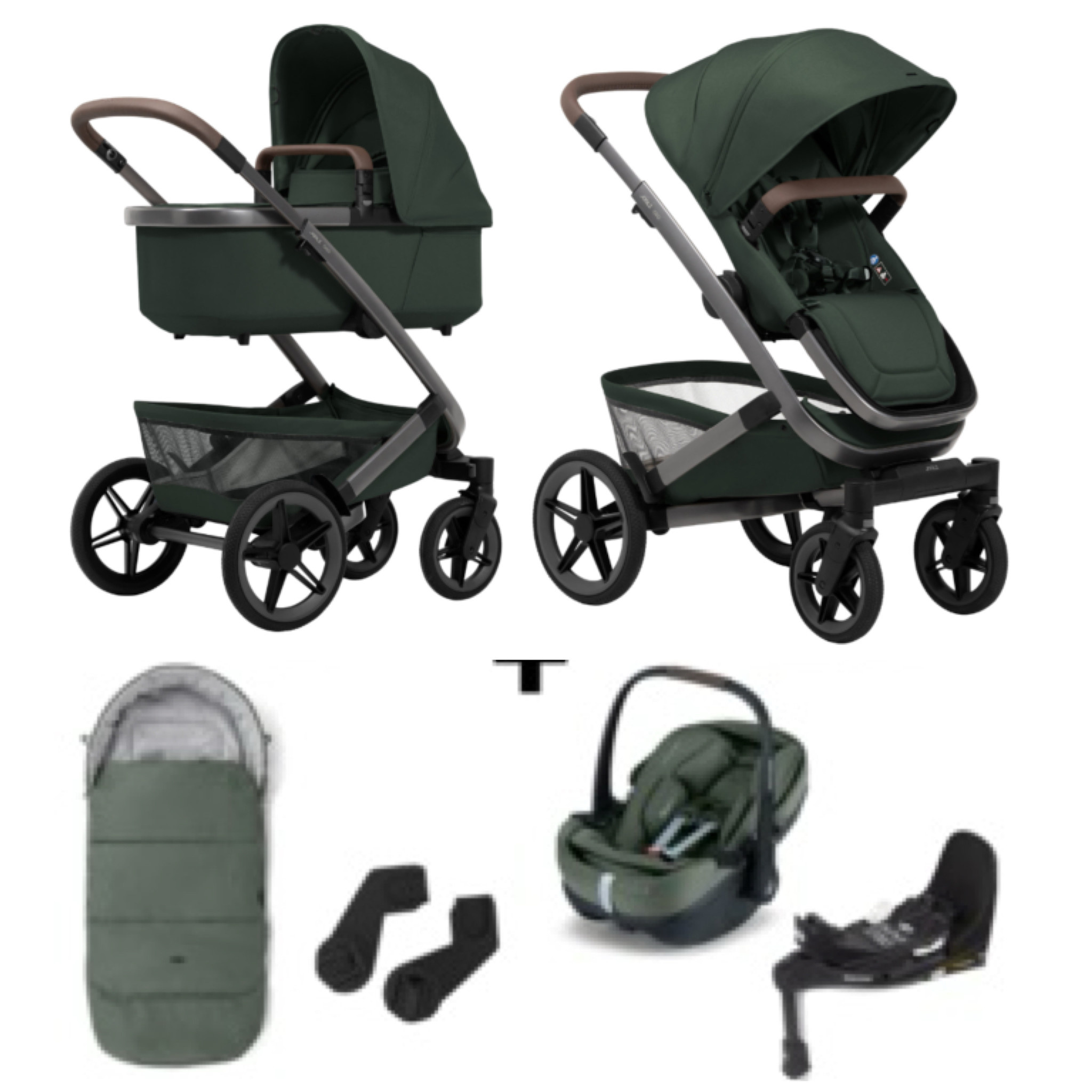 Joolz Joolz Geo 3 forest  green setprijs