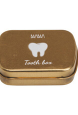 BamBam BAMBAM Tandendoosje  6cm Goud