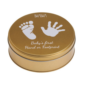 BamBam BamBam Voet/Hand gipsblik Goud