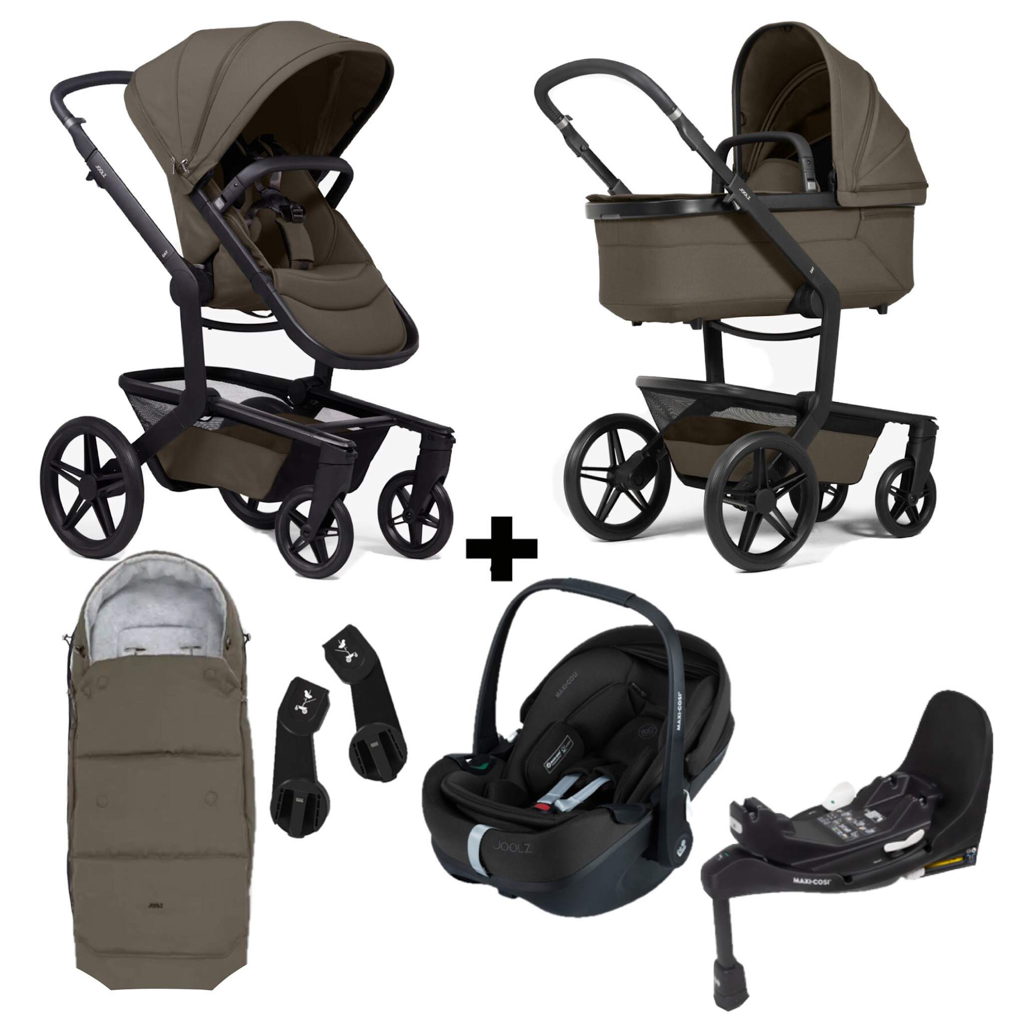 Joolz Joolz Day 5 Kinderwagen Hazel brown  setprijs.