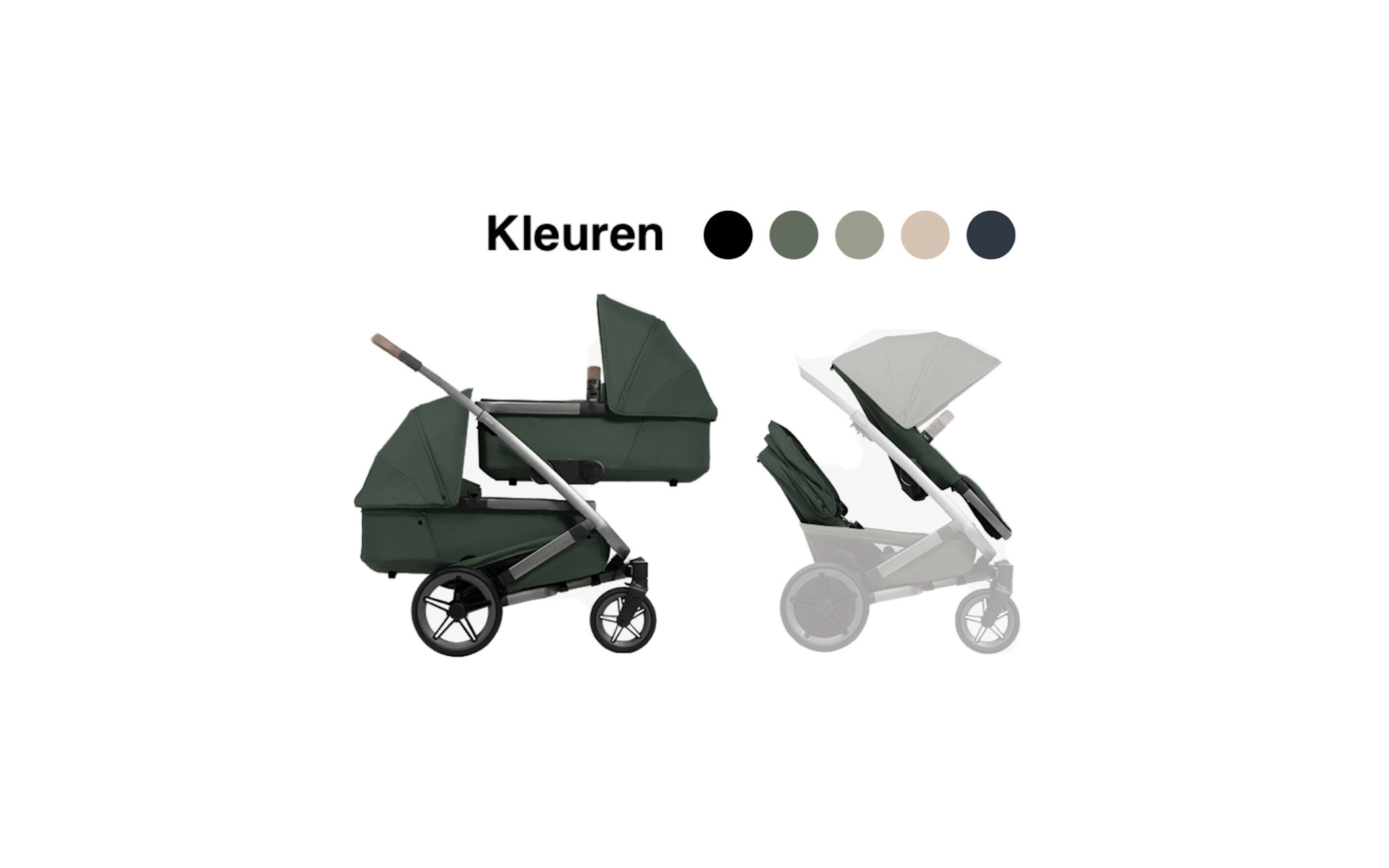 Joolz Joolz Geo 5 twin  kinderwagen
