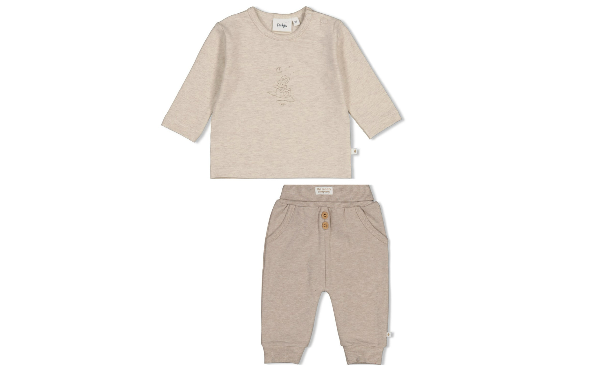 Feetje Feetje 51602777  shirtje +broekje   W62