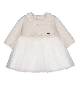 Mayoral Mayoral 2809  Champagne  Jurk   W26