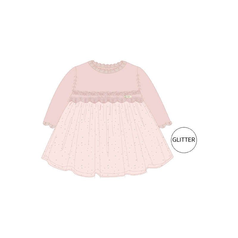 Mayoral Mayoral 2809  Baby Rose   Jurk   W26