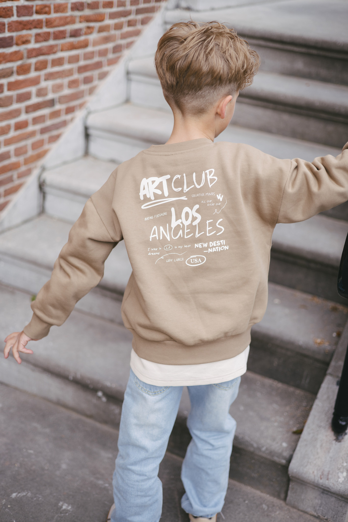 Levv Levv David  Sweater Dark Sand  W62