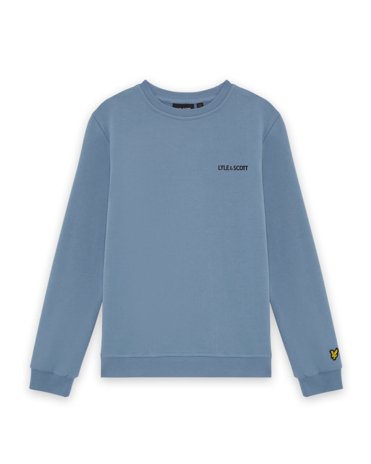 Lyle Scott Lyle&Scott Crew Neck Logo print Power blue W62