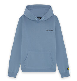 Lyle Scott Lyle&Scott Logo Print Hoodie Power Blue W62