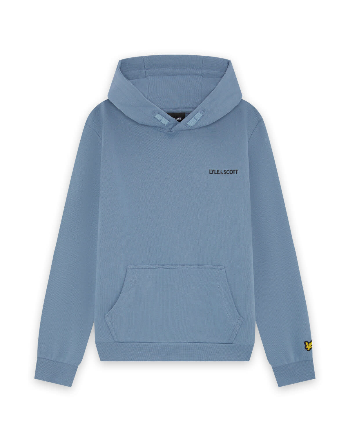 Lyle Scott Lyle&Scott Logo Print Hoodie Power Blue W62