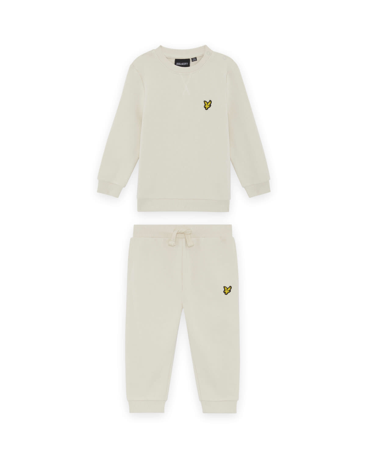 Lyle Scott Lyle&Scott Crew Neck & Joggerset  Putty W62