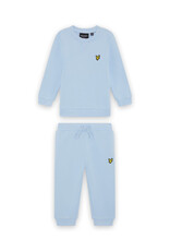 Lyle Scott Lyle&Scott Crew Neck & Joggerset Light Blue  W62