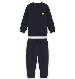 Lyle Scott Lyle&Scott Crew Neck & Joggerset Navy  W62