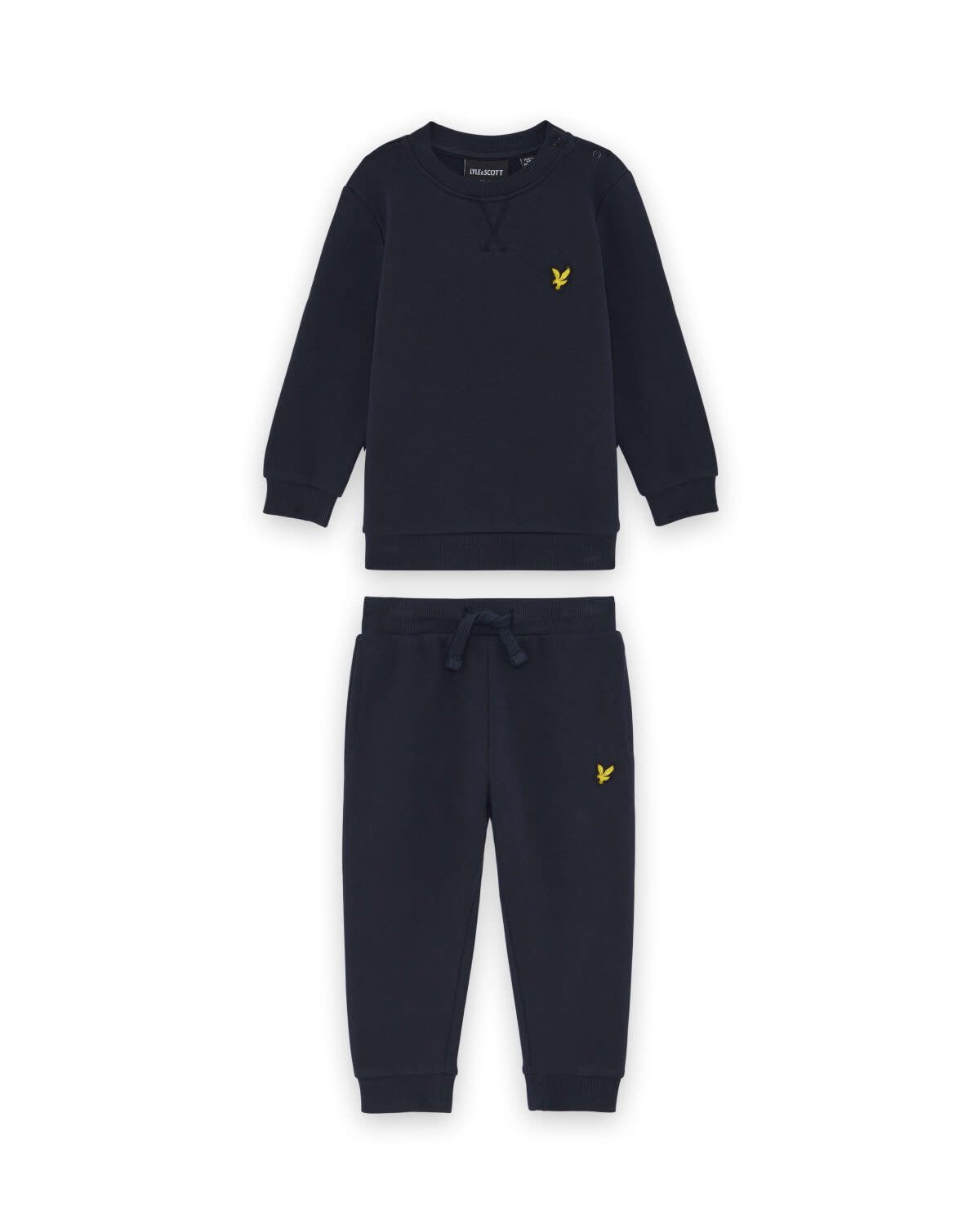 Lyle Scott Lyle&Scott Crew Neck & Joggerset Navy  W62