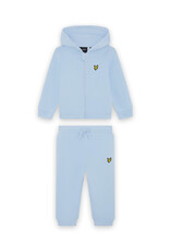 Lyle Scott Lyle&Scott Zipper hoodie &Jogger Set Light Blue  W62
