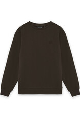 Lyle Scott Lyle&Scott Heavy Weight Drop Shoulder Crew Ebony W62