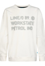 Petrol Petrol Sweater B3060-SWH398-SWR354 White frost  W62