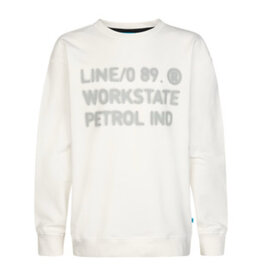 Petrol Petrol Sweater B3060-SWH398-SWR354 White frost  W62
