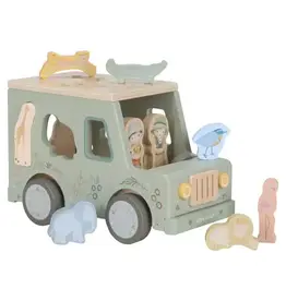 Little Dutch Little Dutch Vormenstoof  Safari Auto Groen