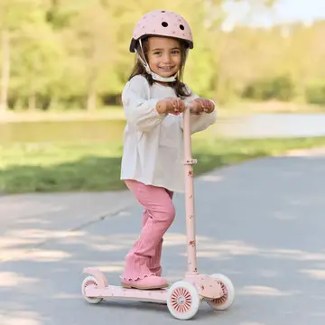 Little Dutch Little Dutch Kinderstep  3 wiel  roze
