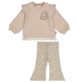 Feetje Feetje 51602850  sweater + flare broek   W62