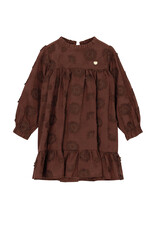 LeChic Le Chic Stella jurk Chocolate dip  W62