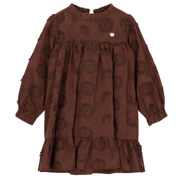 LeChic Le Chic Stella jurk Chocolate dip  W62