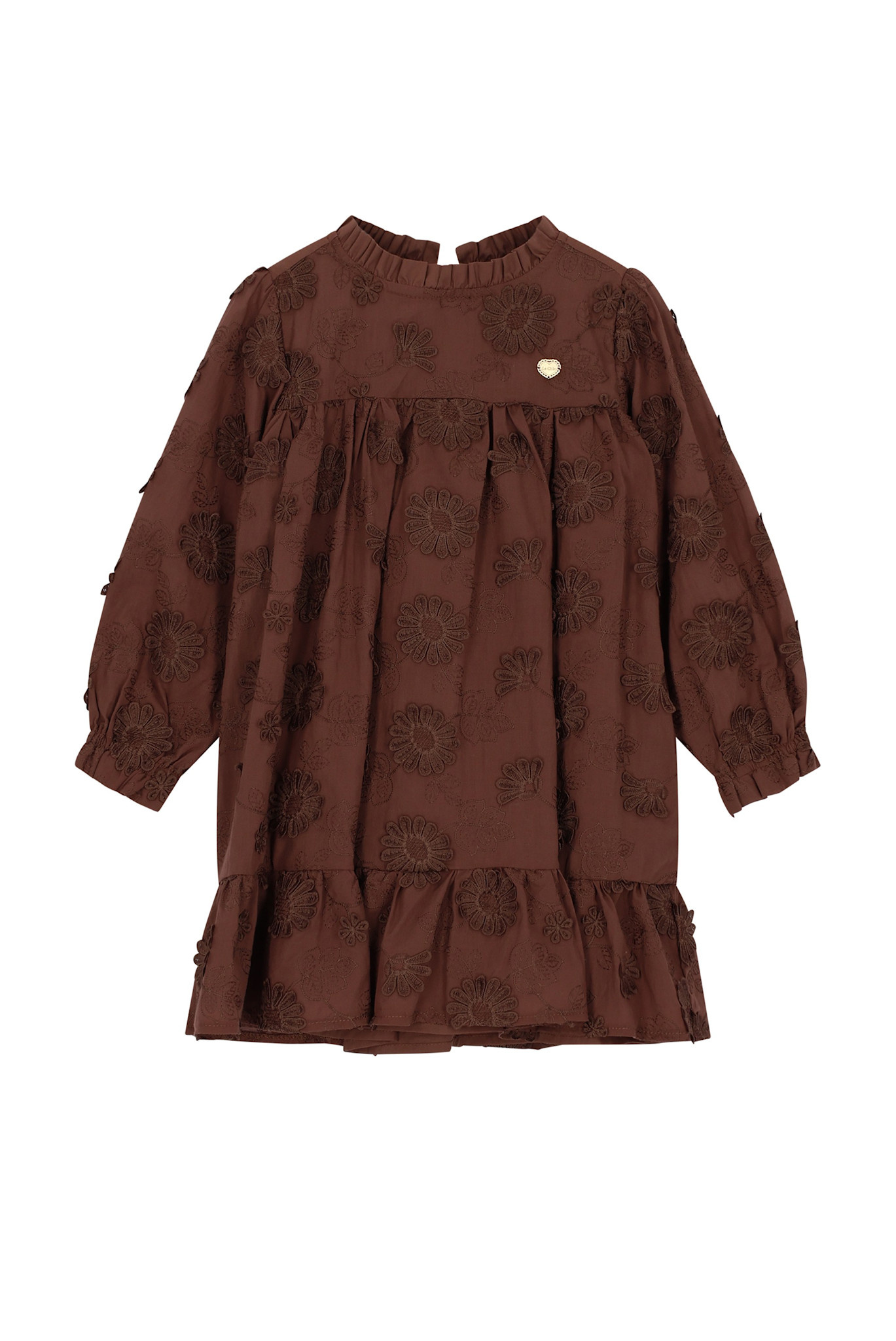 LeChic Le Chic Stella jurk Chocolate dip  W62