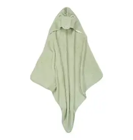 Little Dutch textiel Little Dutch Badcape Krokodil